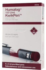 Humalog 100 KwikPen