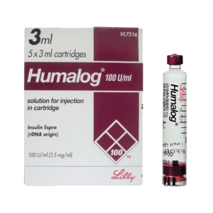 Humalog 100 Cart