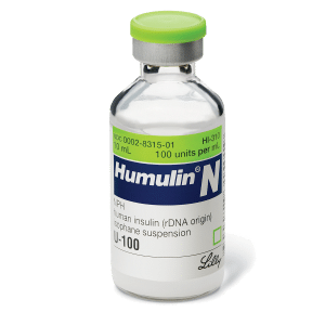 Humulin N vial