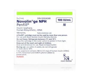 novolin penfill cartridge