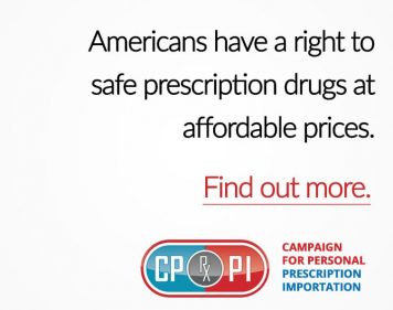 campaign for personal prescription importation